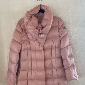 Moncler Size 3 Bubble gum pink down coat